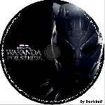 carátula cd de Pantera Negra - Wakanda Por Siempre - Custom