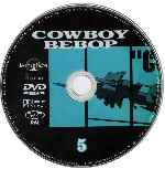 cartula cd de Cowboy Bebop - Disco 05 - Edicion Integral