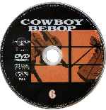 cartula cd de Cowboy Bebop - Disco 06 - Edicion Integral