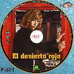 carátula cd de El Desierto Rojo - Custom