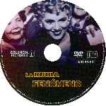 carátula cd de La Rubia Fenomeno
