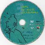 carátula cd de Tintin Y El Lago De Los Tiburones - La Pelicula - V2