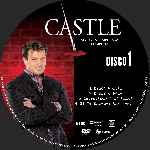 cartula cd de Castle - Temporada 02 - Disco 01 - Custom