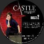 cartula cd de Castle - Temporada 02 - Disco 02 - Custom