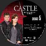 cartula cd de Castle - Temporada 02 - Disco 05 - Custom