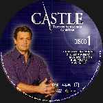 cartula cd de Castle - Temporada 03 - Disco 01 - Custom