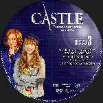 cartula cd de Castle - Temporada 03 - Disco 03 - Custom