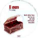 carátula cd de El Avaro - 1972 - Gran Teatro Clasico Estudio 1 - Custom