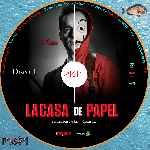 carátula cd de La Casa De Papel - Temporada 01 - Disco 01 - Custom