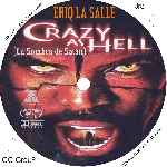 carátula cd de Crazy As Hell - La Sombra De Satan - Custom