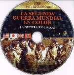 carátula cd de La Segunda Guerra Mundial En Color - La Guerra En Color