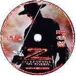 carátula cd de La Leyenda Del Zorro - Custom - V6