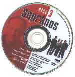 cartula cd de Los Soprano - Temporada 01 - Disco 03