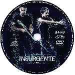 carátula cd de La Serie Divergente - Insurgente - Custom - V5