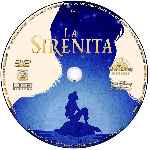 cartula cd de La Sirenita - Clasicos Disney - Custom - V5