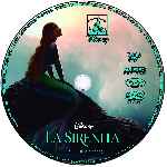 carátula cd de La Sirenita - 2023 - Custom - V04