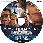 carátula cd de Team America - La Policia Del Mundo - Custom - V4