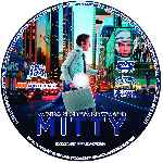 carátula cd de La Vida Secreta De Walter Mitty - 2013 - Custom - V2