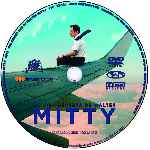carátula cd de La Vida Secreta De Walter Mitty - 2013 - Custom - V3
