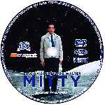 carátula cd de La Vida Secreta De Walter Mitty - 2013 - Custom - V4