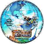 carátula cd de La Vuelta Al Mundo En 80 Dias - 2004 - Vustom - V4