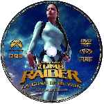 carátula cd de Lara Croft Tomb Raider - La Cuna De La Vida - Custom - V4