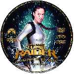 carátula cd de Lara Croft Tomb Raider - La Cuna De La Vida - Custom - V5