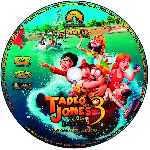 carátula cd de Tadeo Jones 3 - La Tabla Esmeralda - Custom - V3