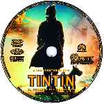 carátula cd de Las Aventuras De Tintin - El Secreto Del Unicornio - 2011 - Custom - V16