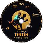 carátula cd de Las Aventuras De Tintin - El Secreto Del Unicornio - 2011 - Custom - V17