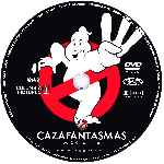 carátula cd de Cazafantasmas - Mas Alla - Custom - V09