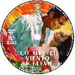 carátula cd de Lo Que El Viento Se Llevo - Custom - V08