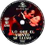 carátula cd de Lo Que El Viento Se Llevo - Custom - V09
