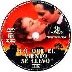 carátula cd de Lo Que El Viento Se Llevo - Custom - V10