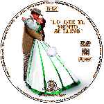 carátula cd de Lo Que El Viento Se Llevo - Custom - V11