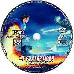 carátula cd de Los 4 Fantasticos Y Silver Surfer - Custom - V10