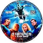 carátula cd de Los 4 Fantasticos Y Silver Surfer - Custom - V11