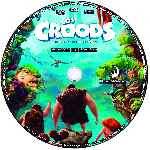 carátula cd de Los Croods - Una Aventura Prehistorica - Custom - V5