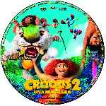 cartula cd de Los Croods 2 - Una Nueva Era - Custom - V5