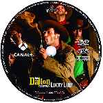 carátula cd de Los Dalton Contra Lucky Luke - Custom - V4