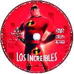 carátula cd de Los Increibles - Custom - V06