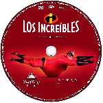 cartula cd de Los Increibles - Custom - V08