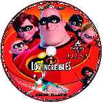cartula cd de Los Increibles - Custom - V12