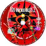 cartula cd de Los Increibles 2 - Custom - V05