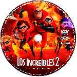cartula cd de Los Increibles 2 - Custom - V06