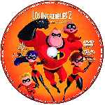 cartula cd de Los Increibles 2 - Custom - V08