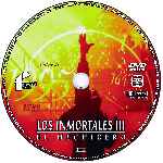carátula cd de Los Inmortales Iii - El Hechicero - Custom - V2