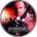 carátula cd de Los Inmortales Iii - El Hechicero - Custom - V3