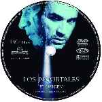 carátula cd de Los Inmortales V - El Origen - Custom - V3