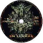 carátula cd de Los Juegos Del Hambre - En Llamas - Custom - V15